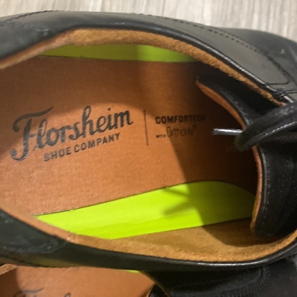 Florsheim Black Lesther CENTER Cap Toe Lace-Up Oxfords size‎ 10D main image 10